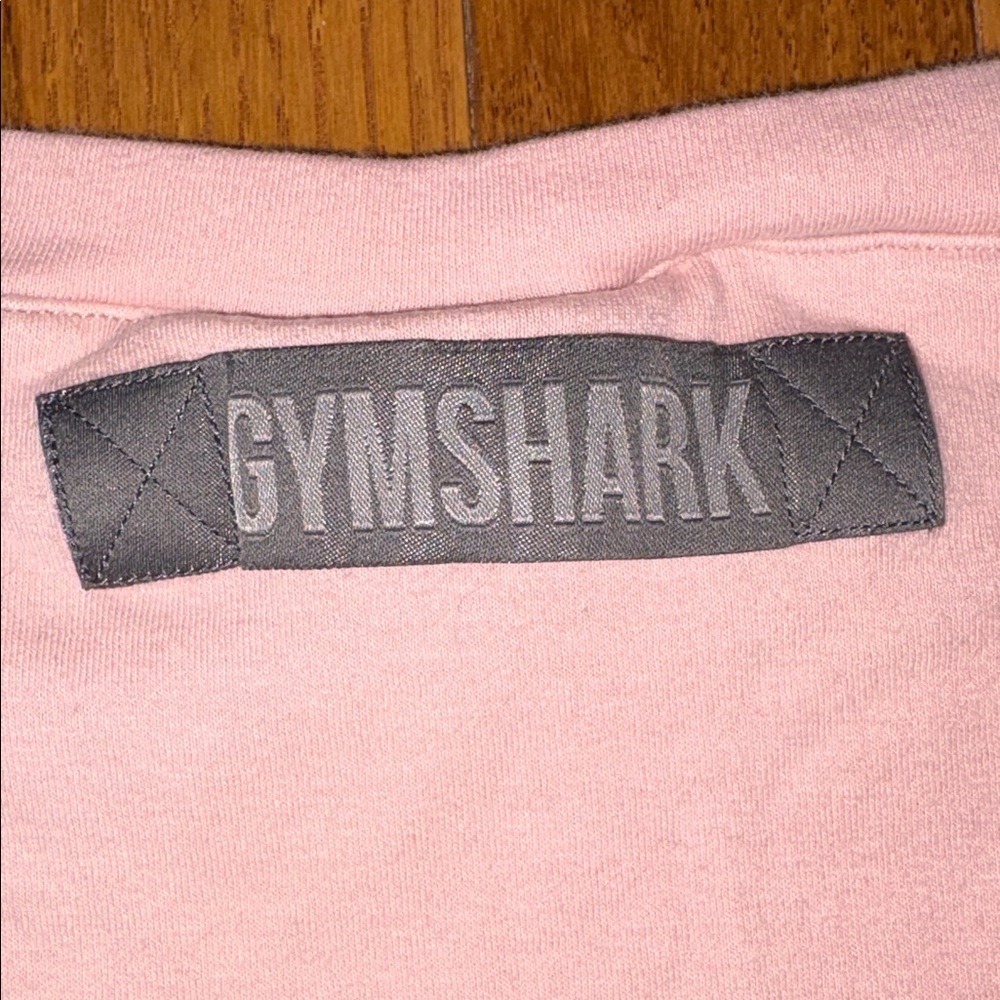 Gymshark Blush Pink Shirt Size Medium Athletic Apparel Top - Picture 10 of 12